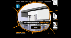 Desktop Screenshot of decosutol.com